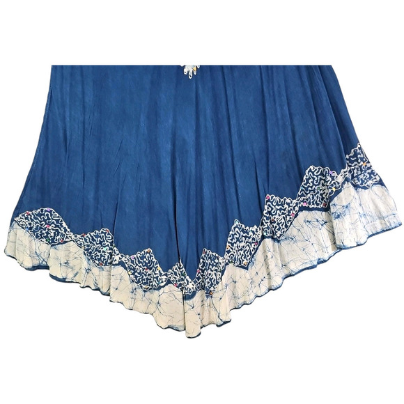 Riviera Sun ~Woman Plus Sizw 2X~ Blue Embroidered Sequin Maxi Flare Dress NWT. - Picture 10 of 15